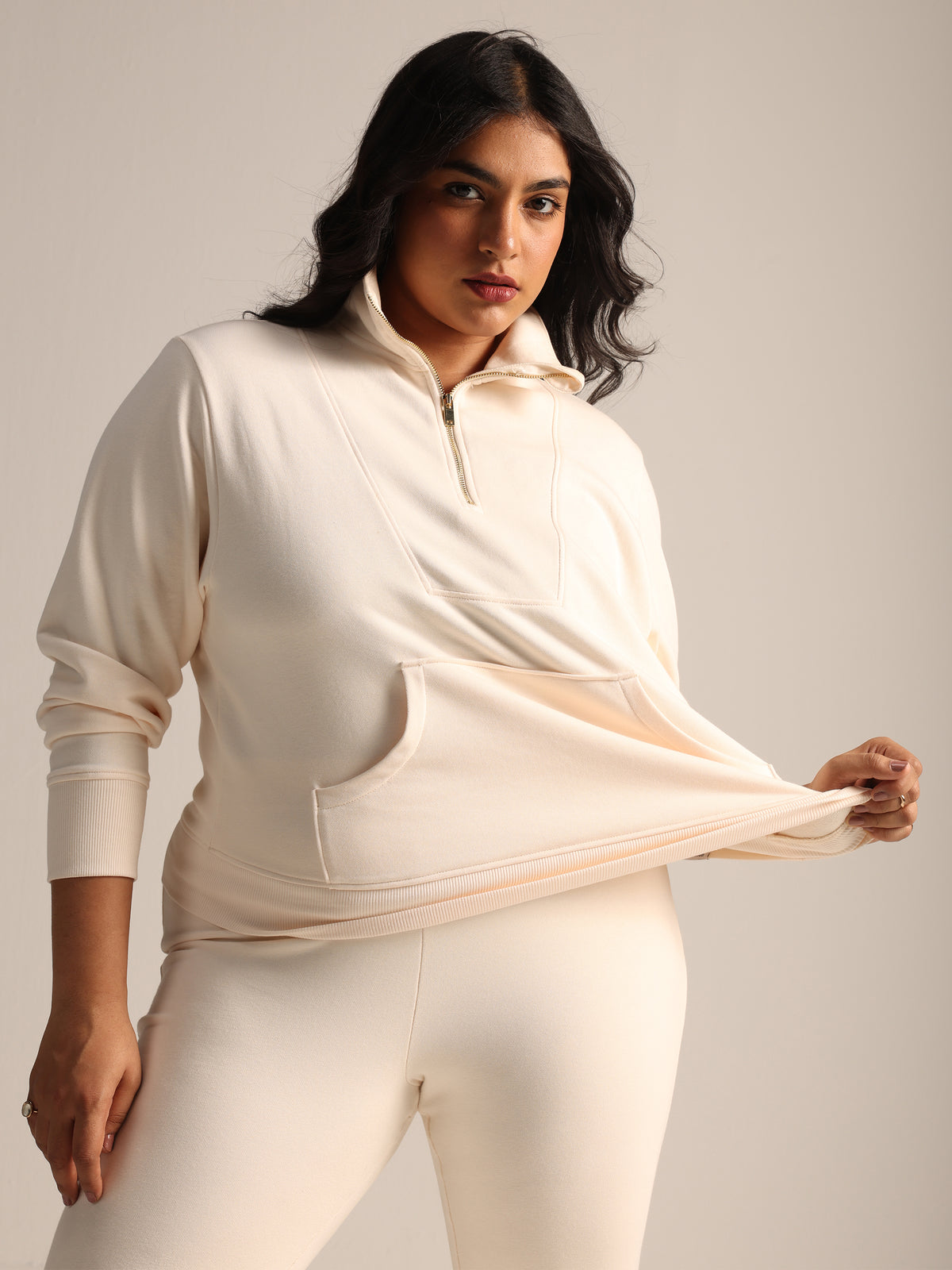 BlissTerry™ Half Zip Jacket