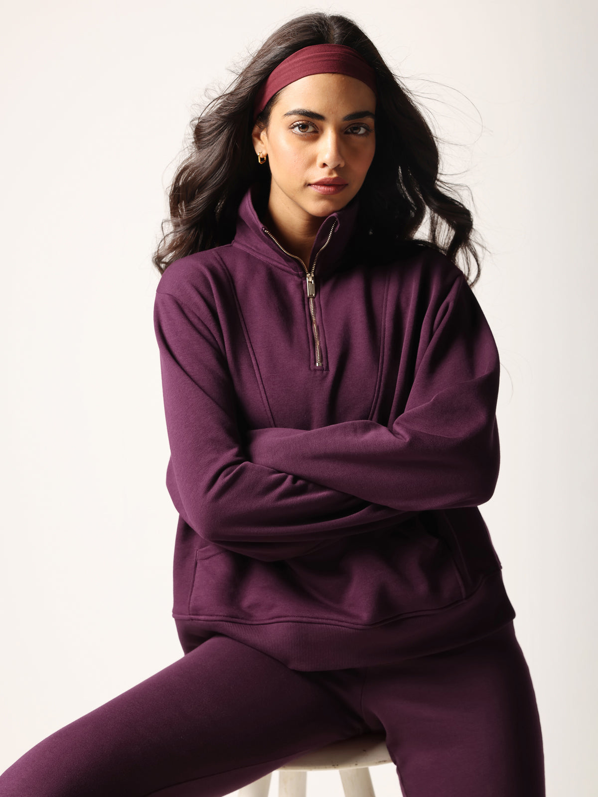 BlissTerry™ Half Zip Jacket