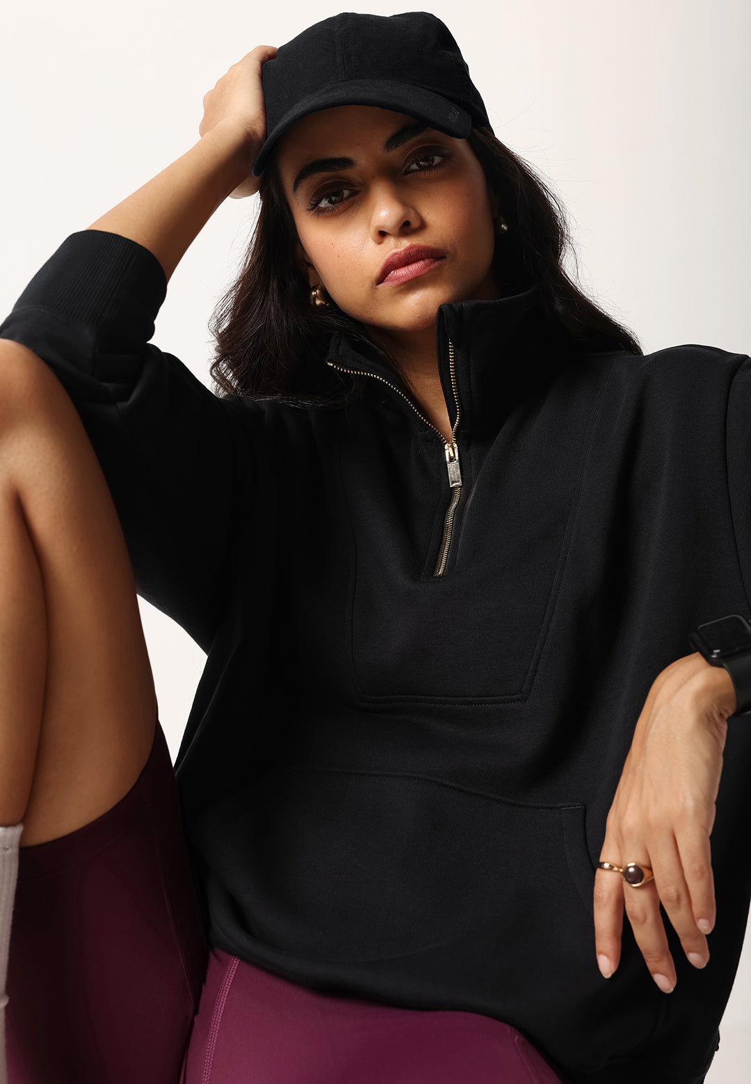 BlissTerry™ Half Zip Jacket