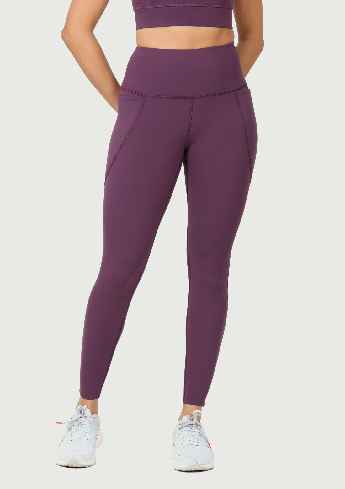 Buy Bliss Club Women Lavender Groove-In Cotton Flare Pants Tall