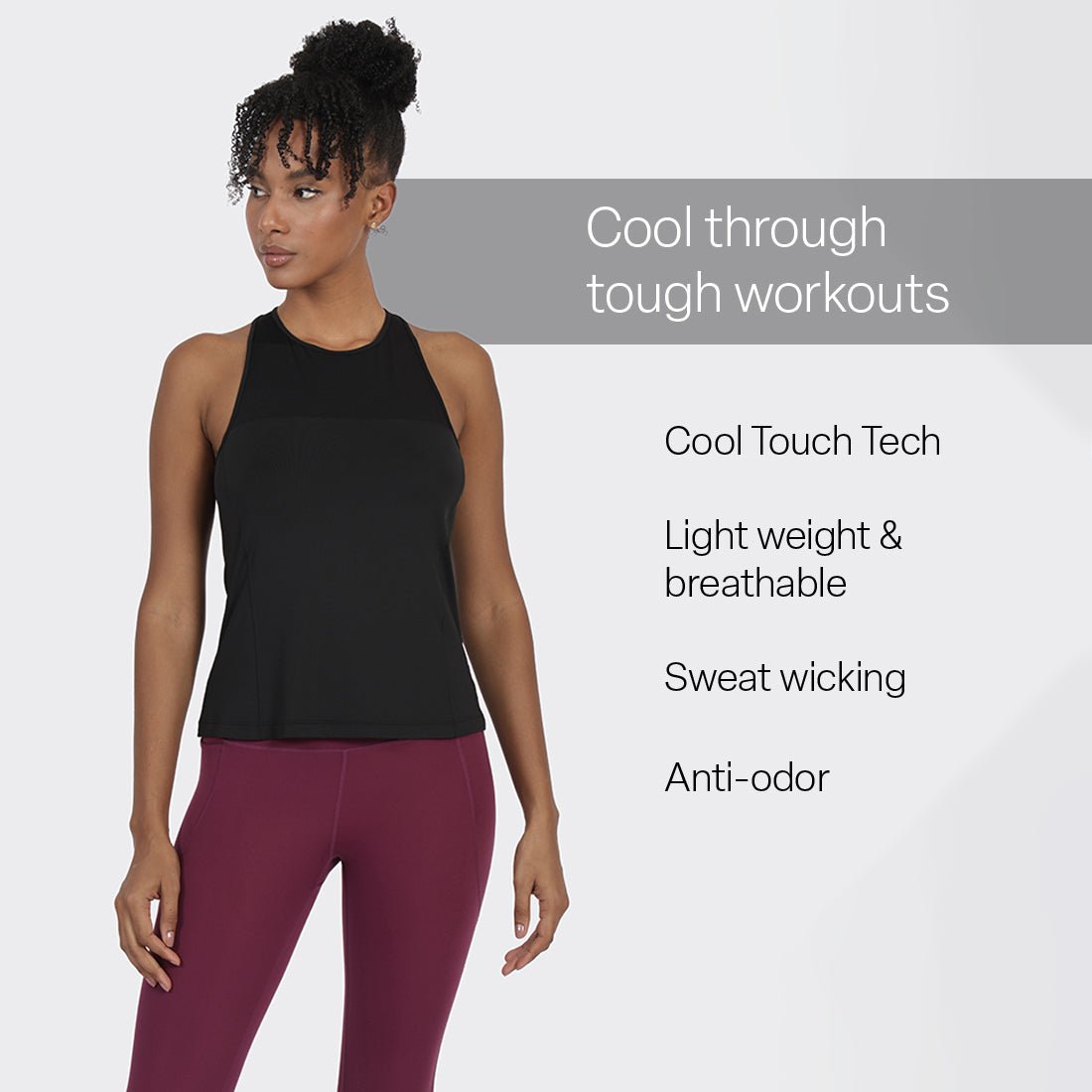 AeroCool™ Training - Crossback Tank - BlissClub