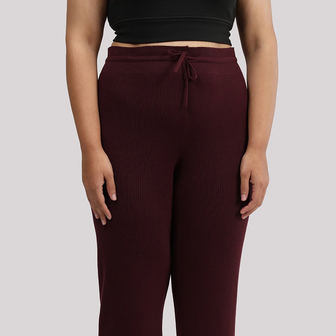 All Day Cotton Ribbed Pants - BlissClub