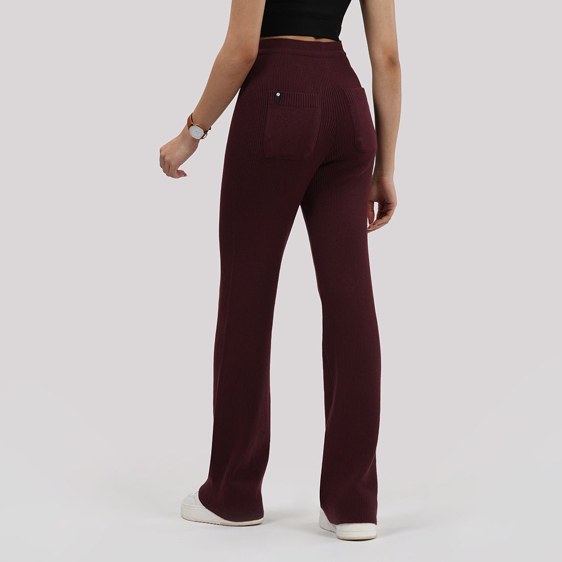 All Day Cotton Ribbed Pants - BlissClub