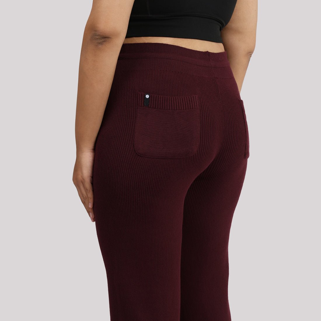 All Day Cotton Ribbed Pants - BlissClub