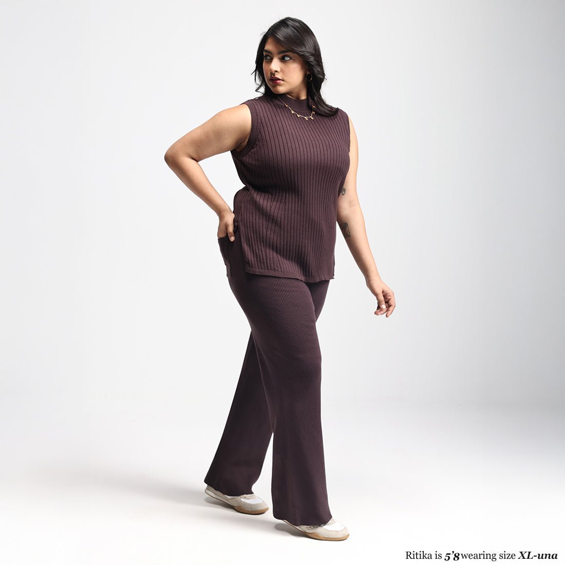 All Day Cotton Ribbed Pants - BlissClub