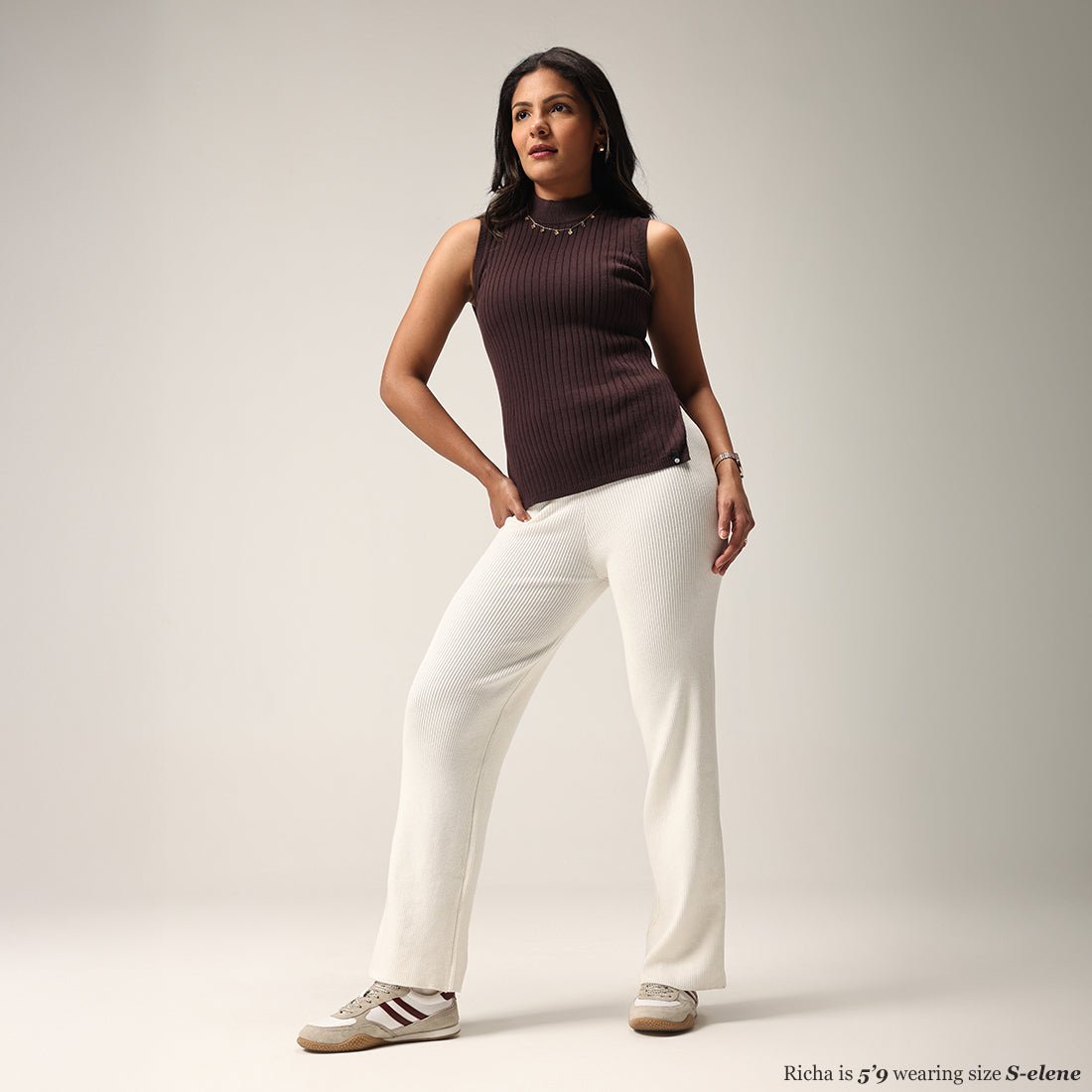All Day Cotton Ribbed Pants - BlissClub
