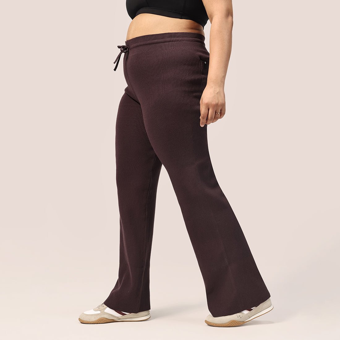 All Day Cotton Ribbed Pants - BlissClub