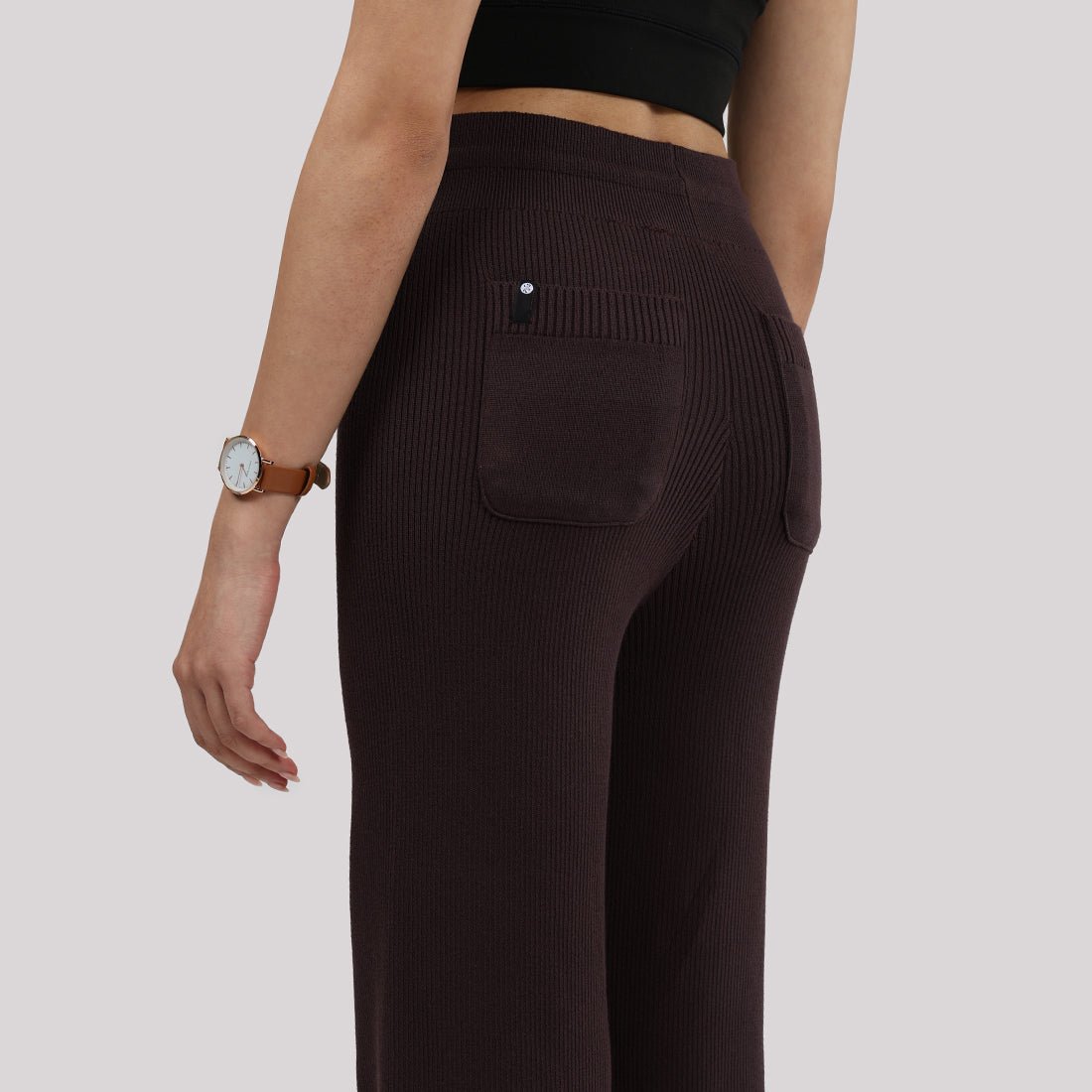 All Day Cotton Ribbed Pants - BlissClub