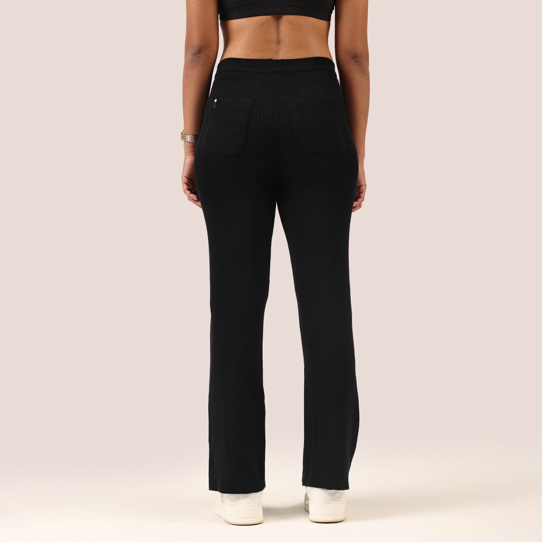 All Day Cotton Ribbed Pants - BlissClub
