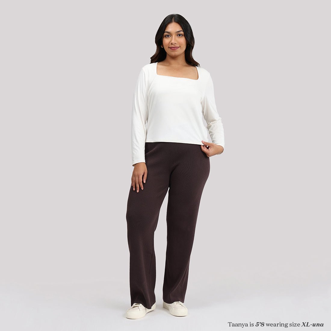All Day Cotton Ribbed Pants - BlissClub
