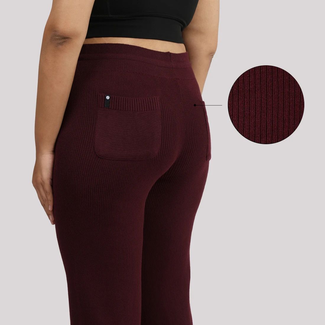 All Day Cotton Ribbed Pants - BlissClub