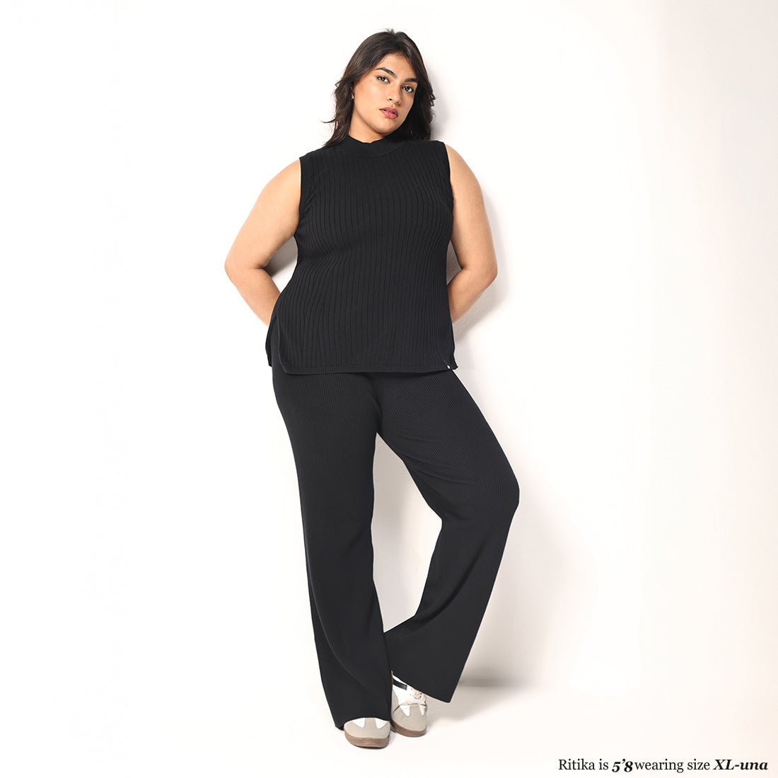 All Day Cotton Ribbed Pants - BlissClub