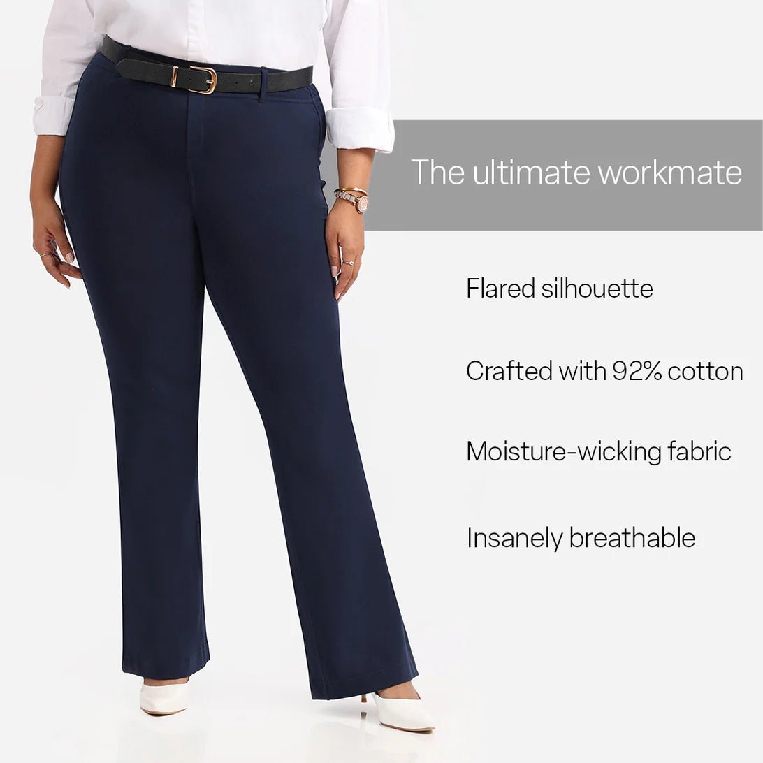 AM:PM Air Flare Trousers - BlissClub