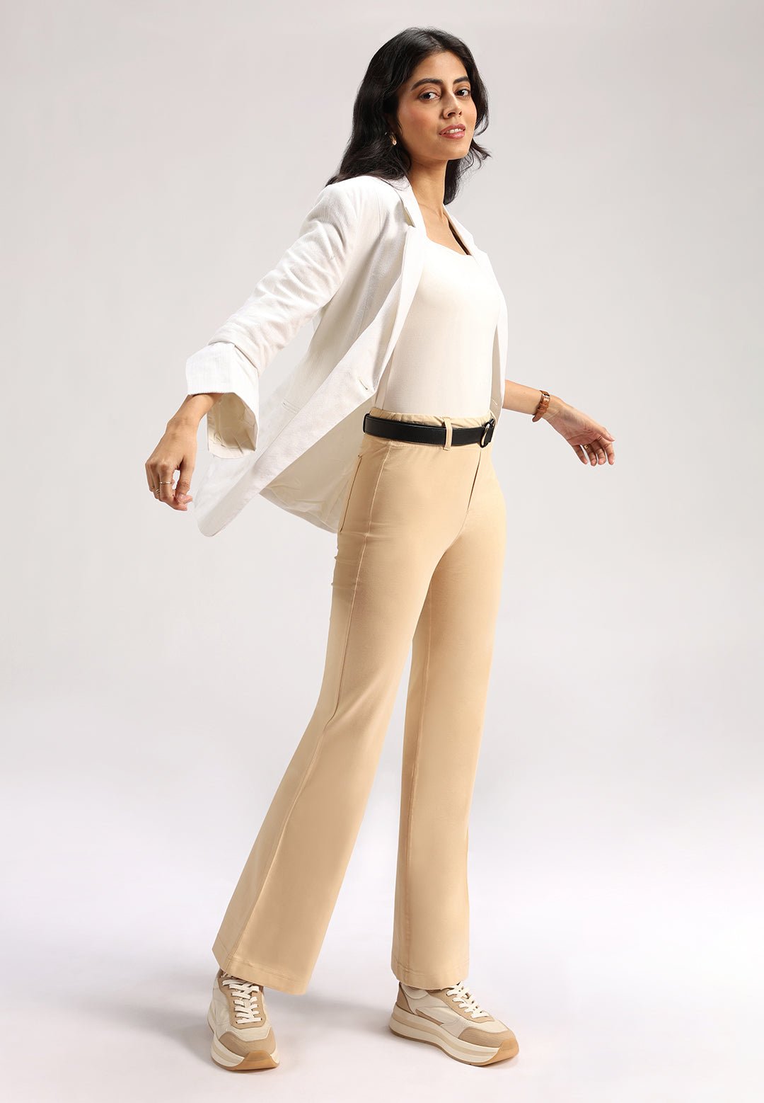 AM:PM Air Flare Trousers - Cotton Tall - BlissClub