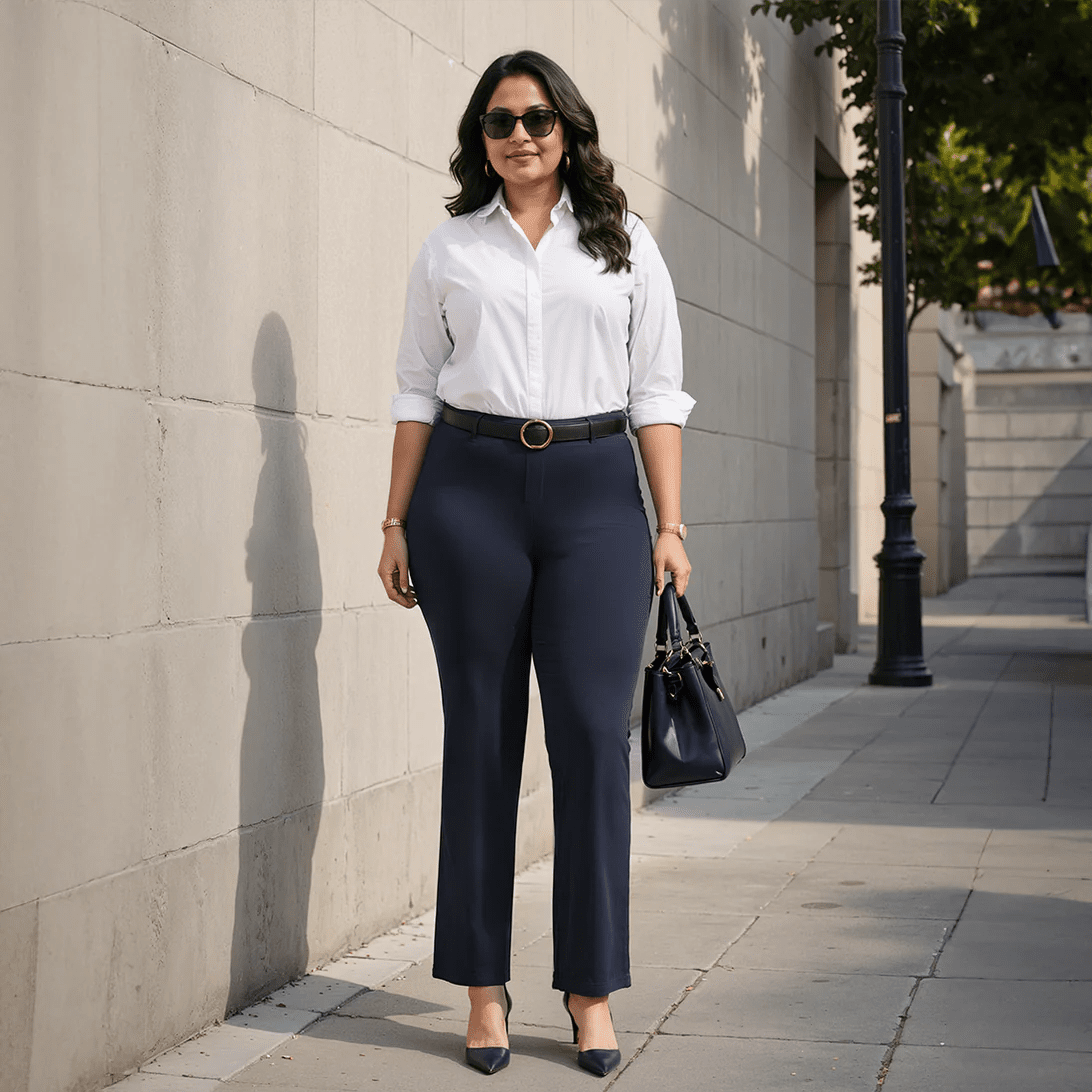 AM:PM Air Flare Trousers - Cotton Tall - BlissClub