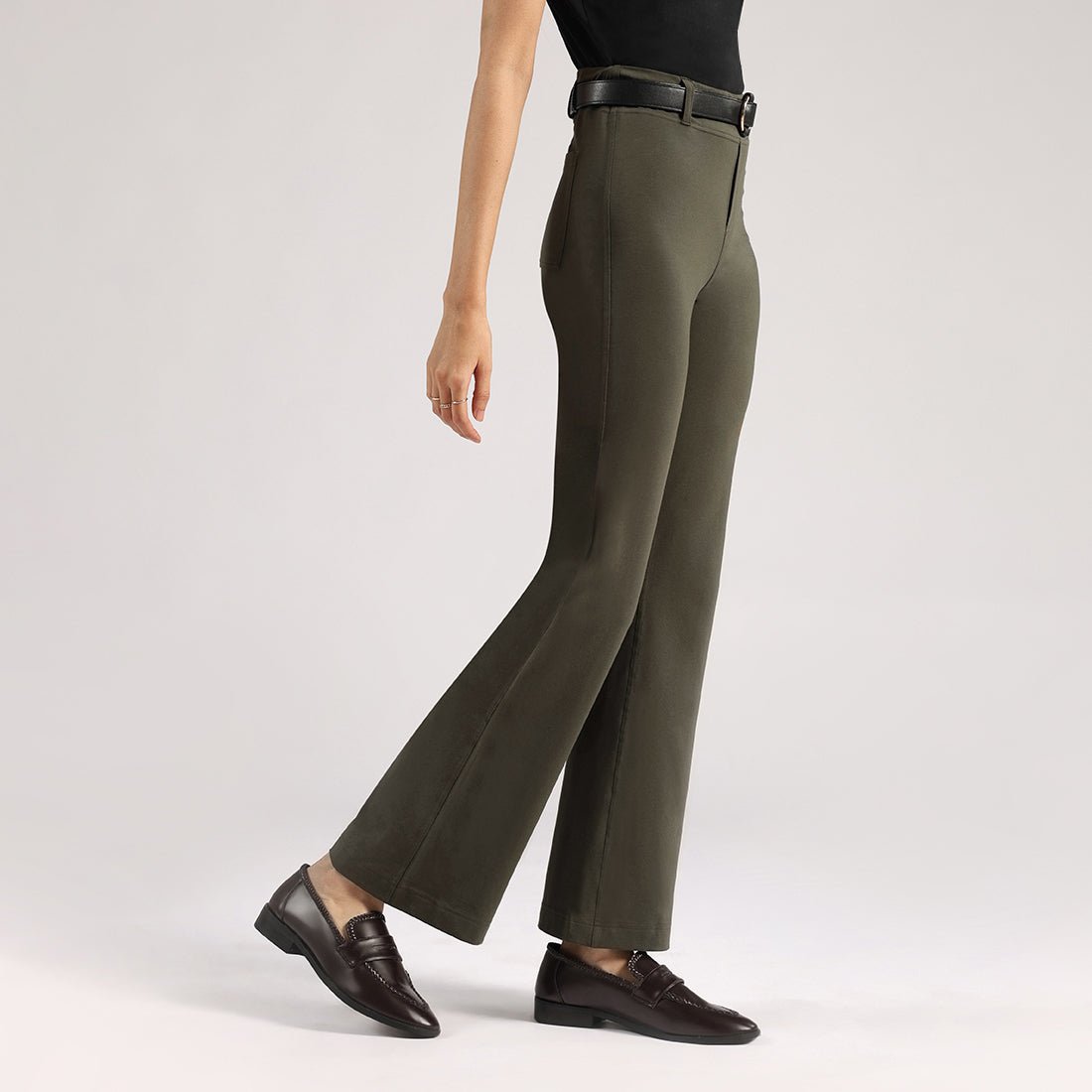 AM:PM Air Flare Trousers - Cotton Tall - BlissClub