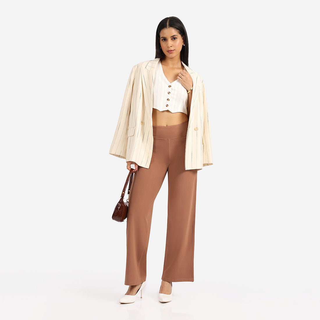 AM:PM Air Wide Trousers - Cotton Tall - BlissClub