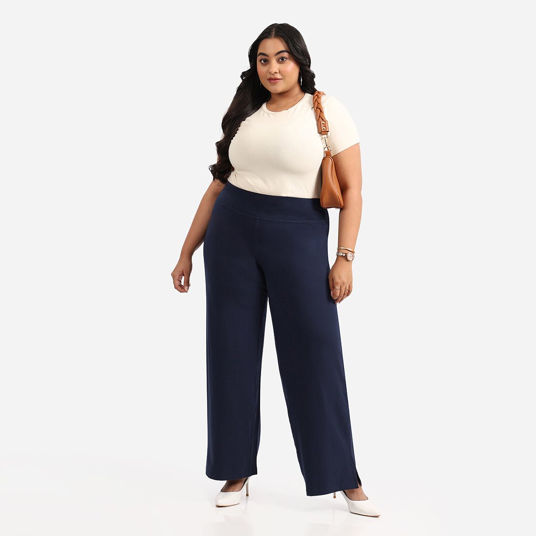 AM:PM Air Wide Trousers - Cotton Tall - BlissClub