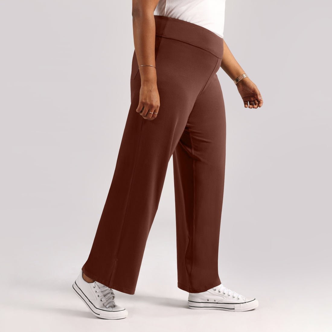 AM:PM Air Wide Trousers - Cotton Tall - BlissClub