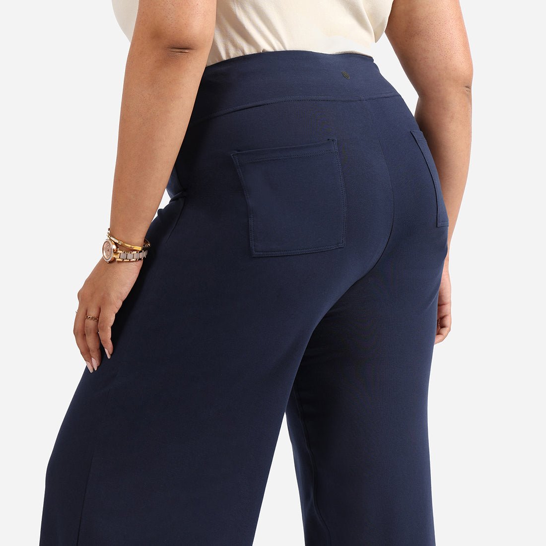 AM:PM Air Wide Trousers - Cotton Tall - BlissClub