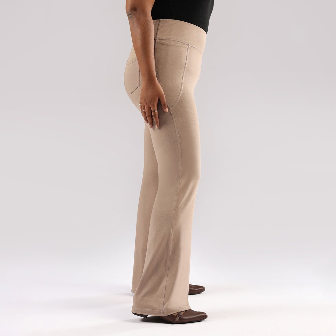 AM:PM Cotton Flare Pants - BlissClub