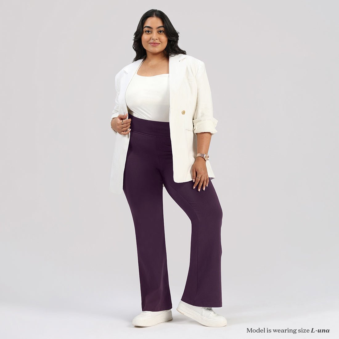 AM:PM Cotton Flare Pants - BlissClub