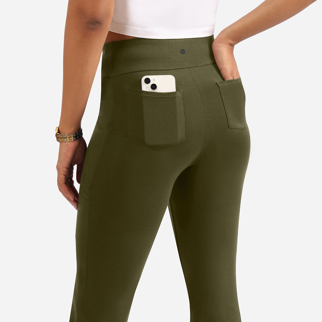 AM:PM Cotton Flare Pants - BlissClub
