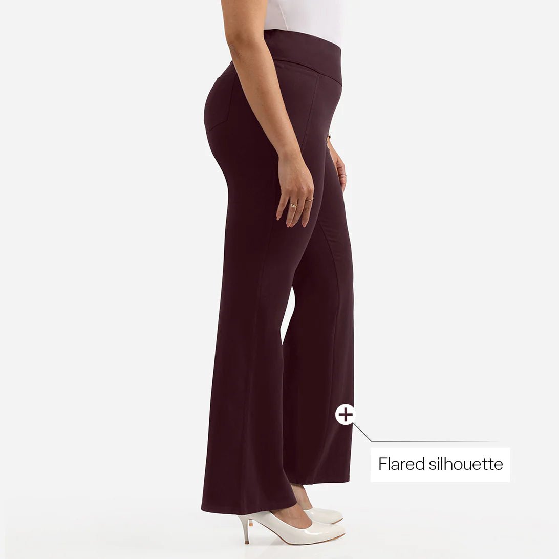 AM:PM Cotton Flare Pants - BlissClub