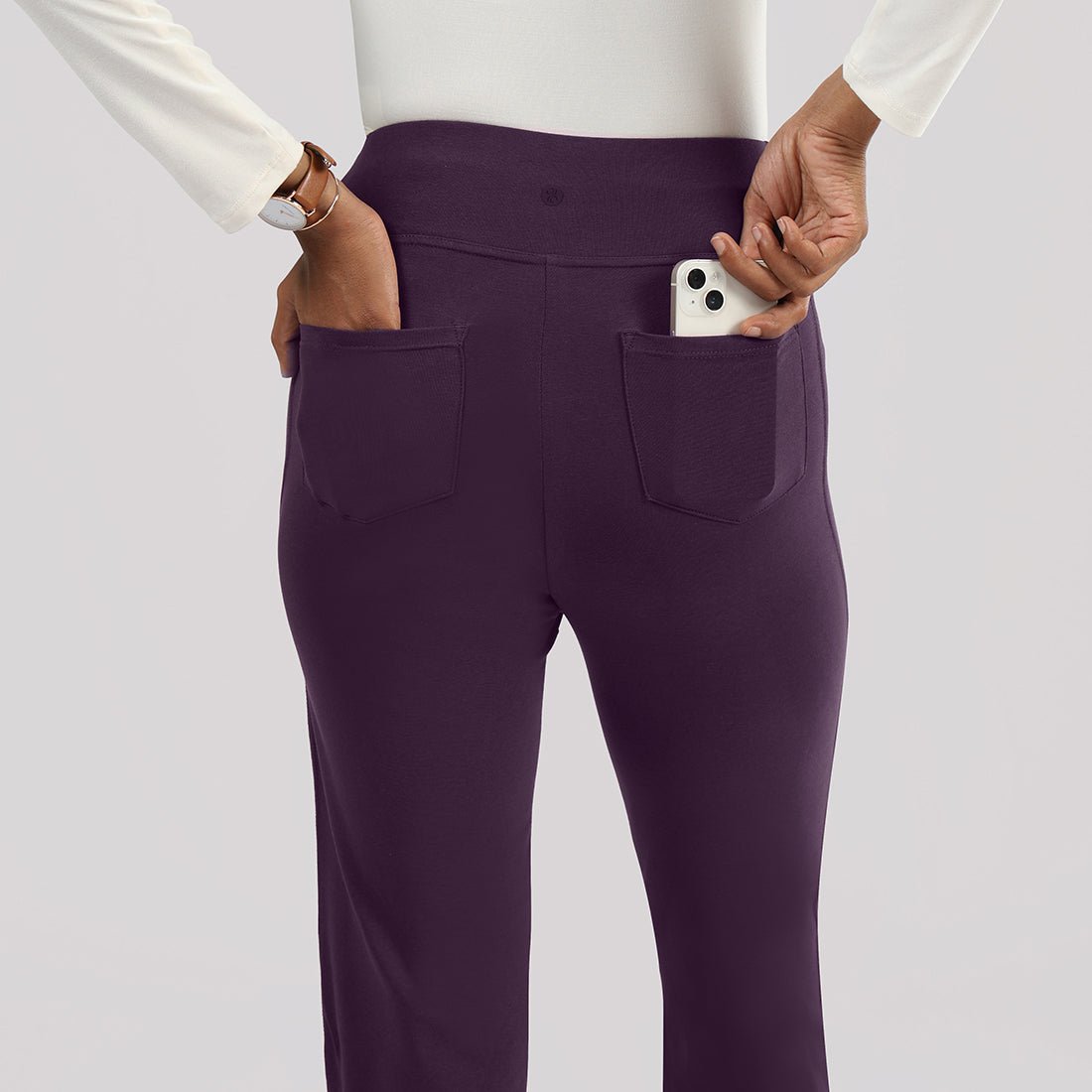 AM:PM Cotton Flare Pants - BlissClub