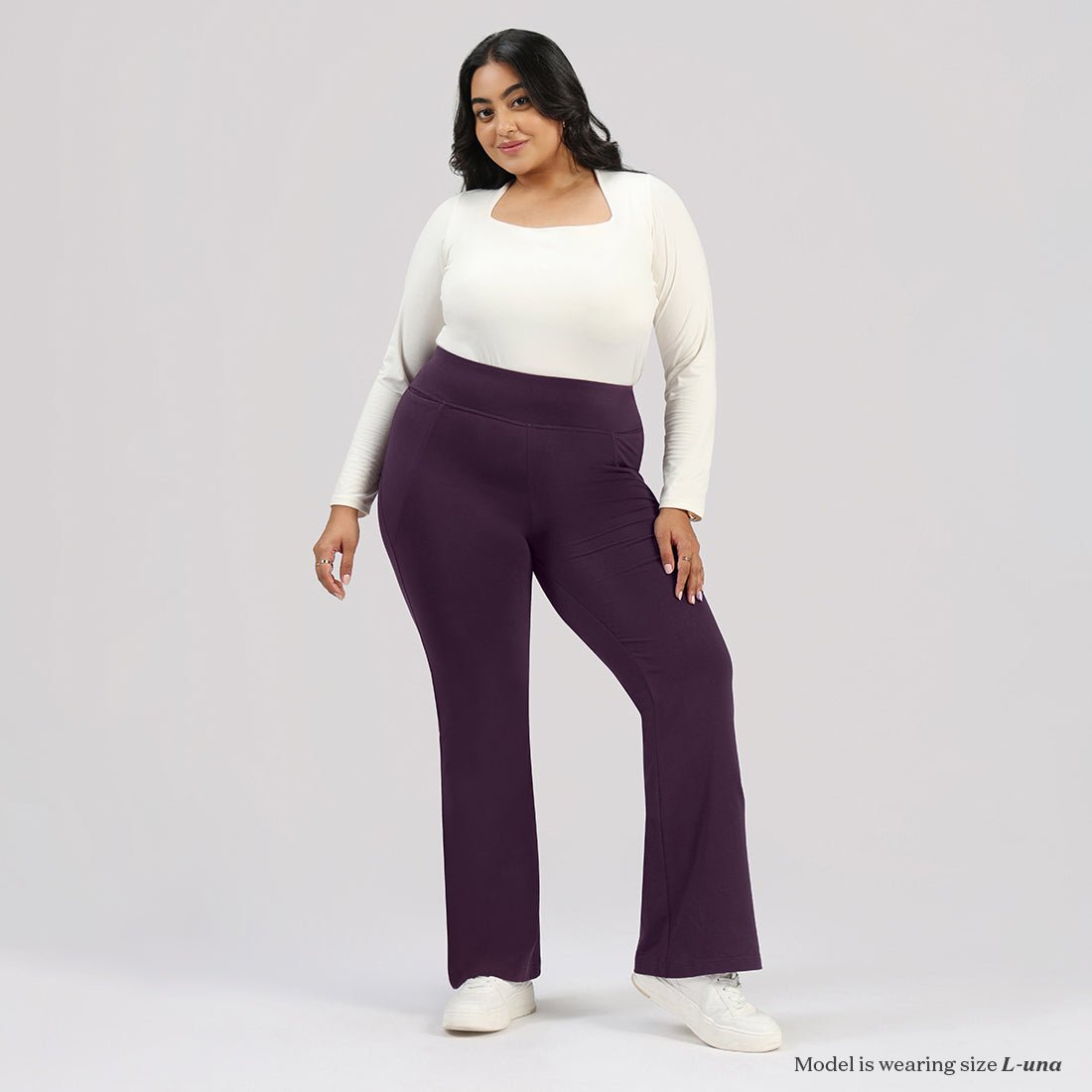 AM:PM Cotton Flare Pants - BlissClub