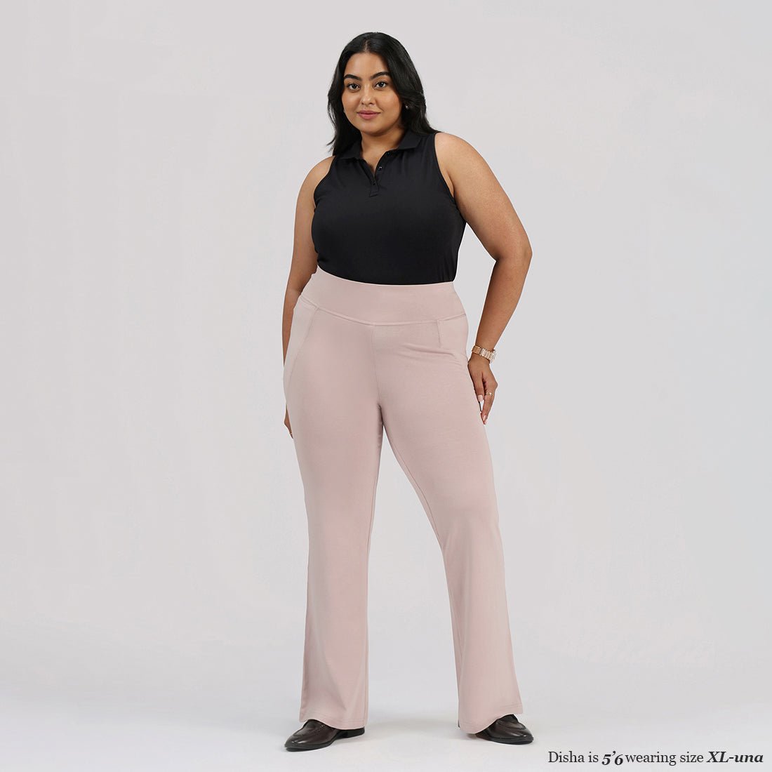 AM:PM Cotton Flare Pants - BlissClub