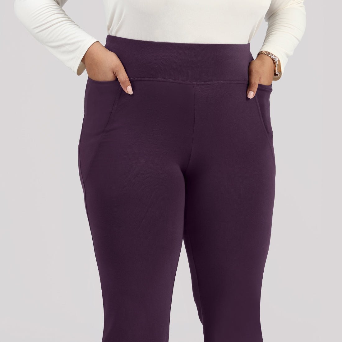 AM:PM Cotton Flare Pants - BlissClub