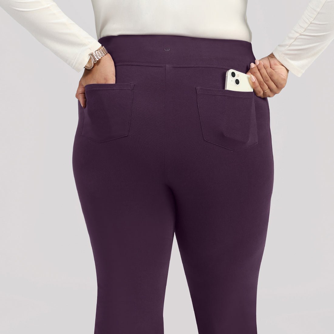 AM:PM Cotton Flare Pants - BlissClub