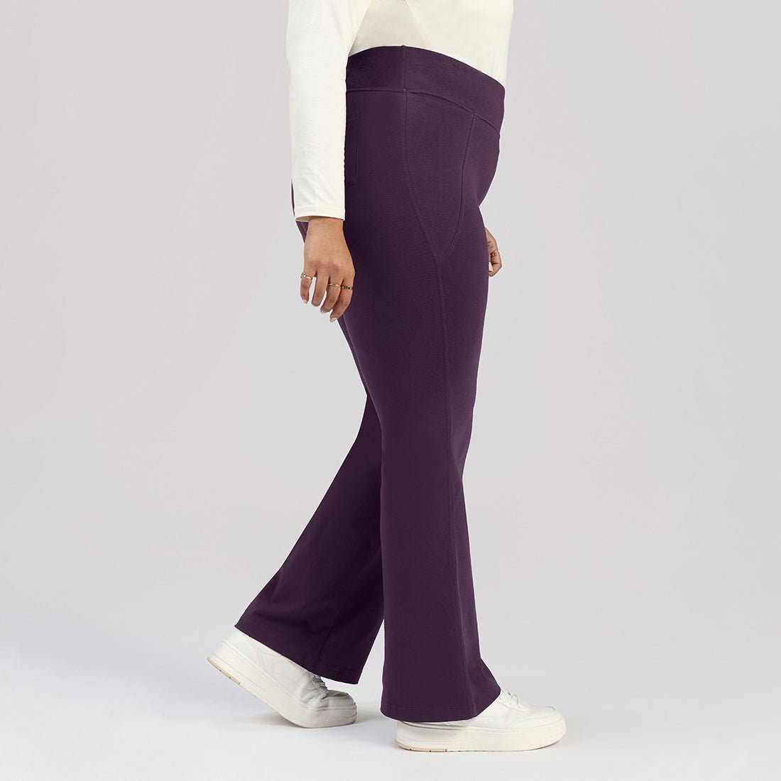 AM:PM Cotton Flare Pants - BlissClub