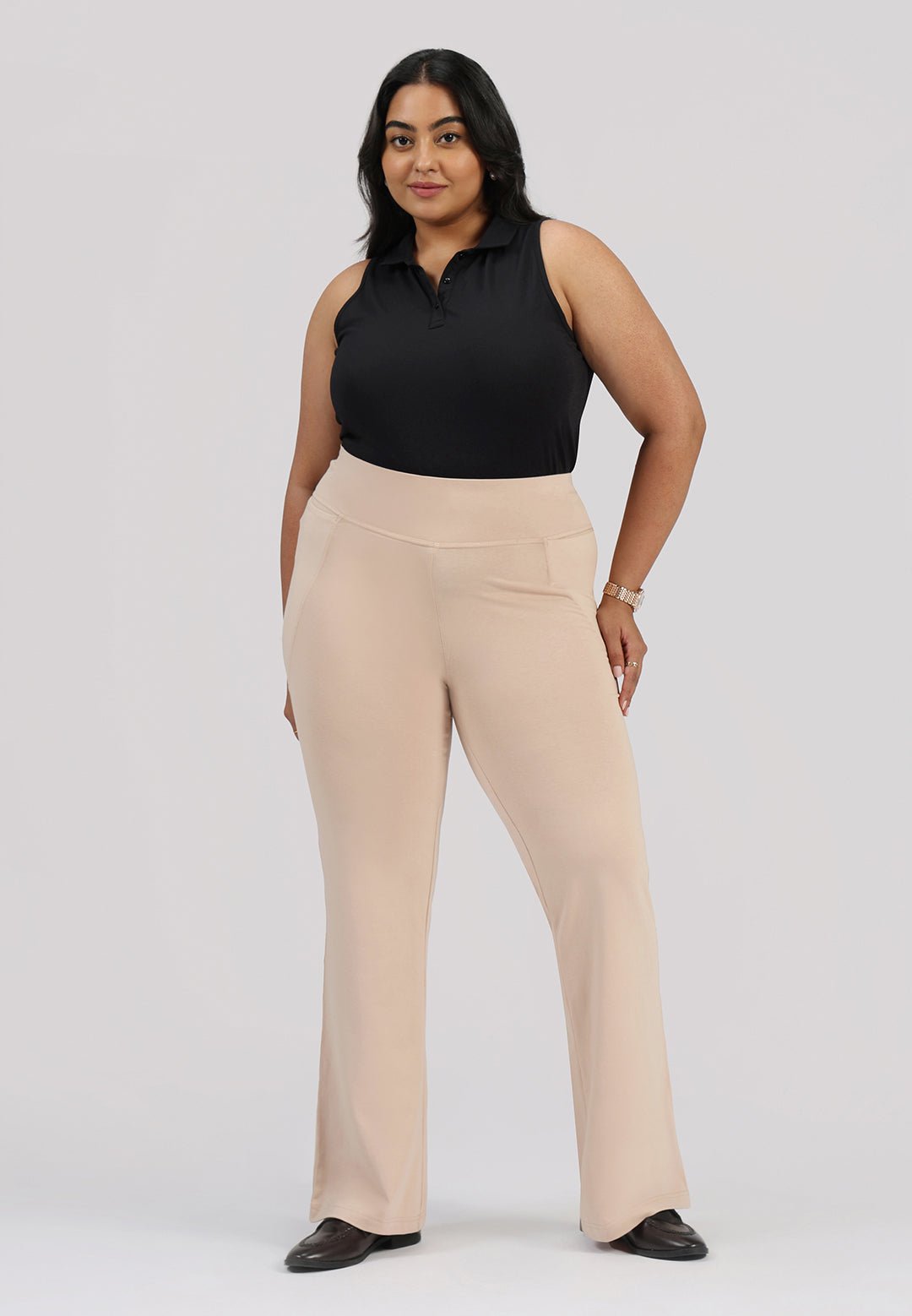 AM:PM Cotton Flare Pants - BlissClub