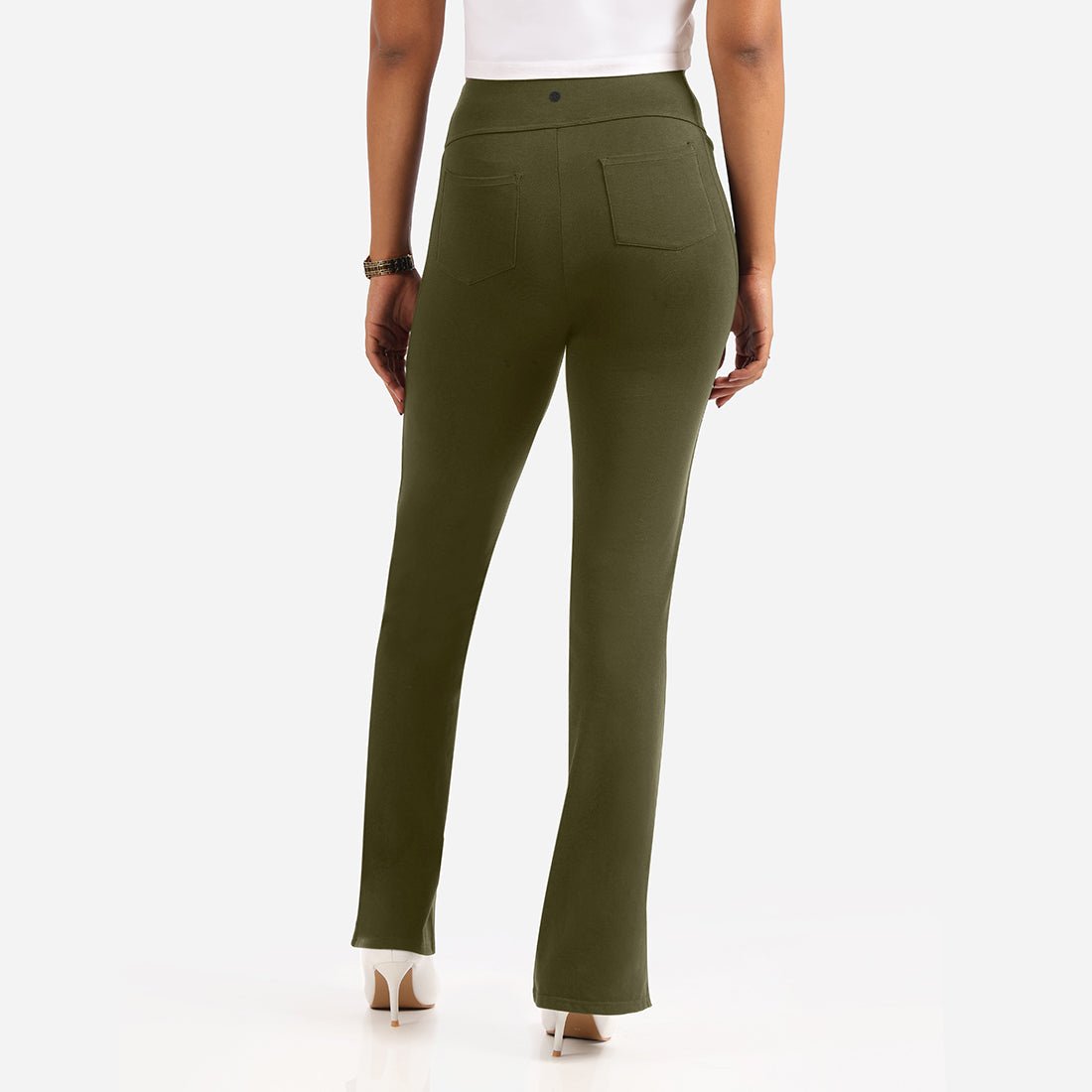AM:PM Cotton Flare Pants - BlissClub