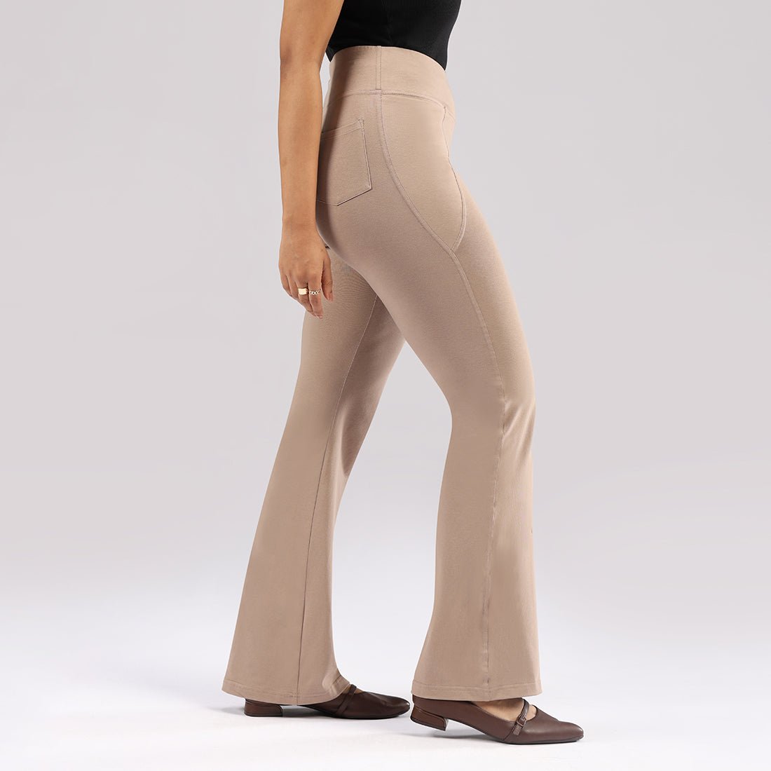AM:PM Cotton Flare Pants - BlissClub