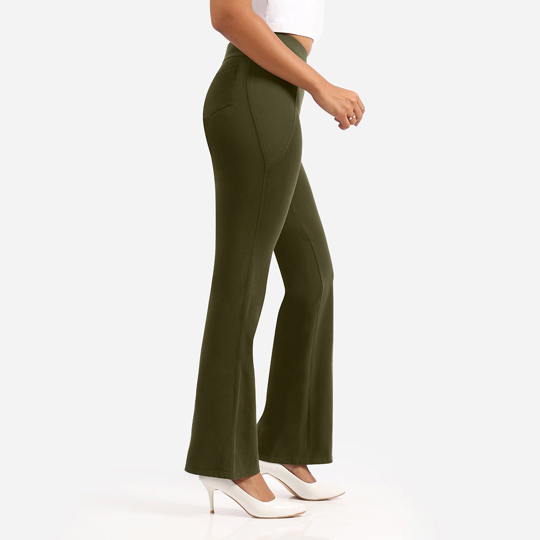 AM:PM Cotton Flare Pants - BlissClub