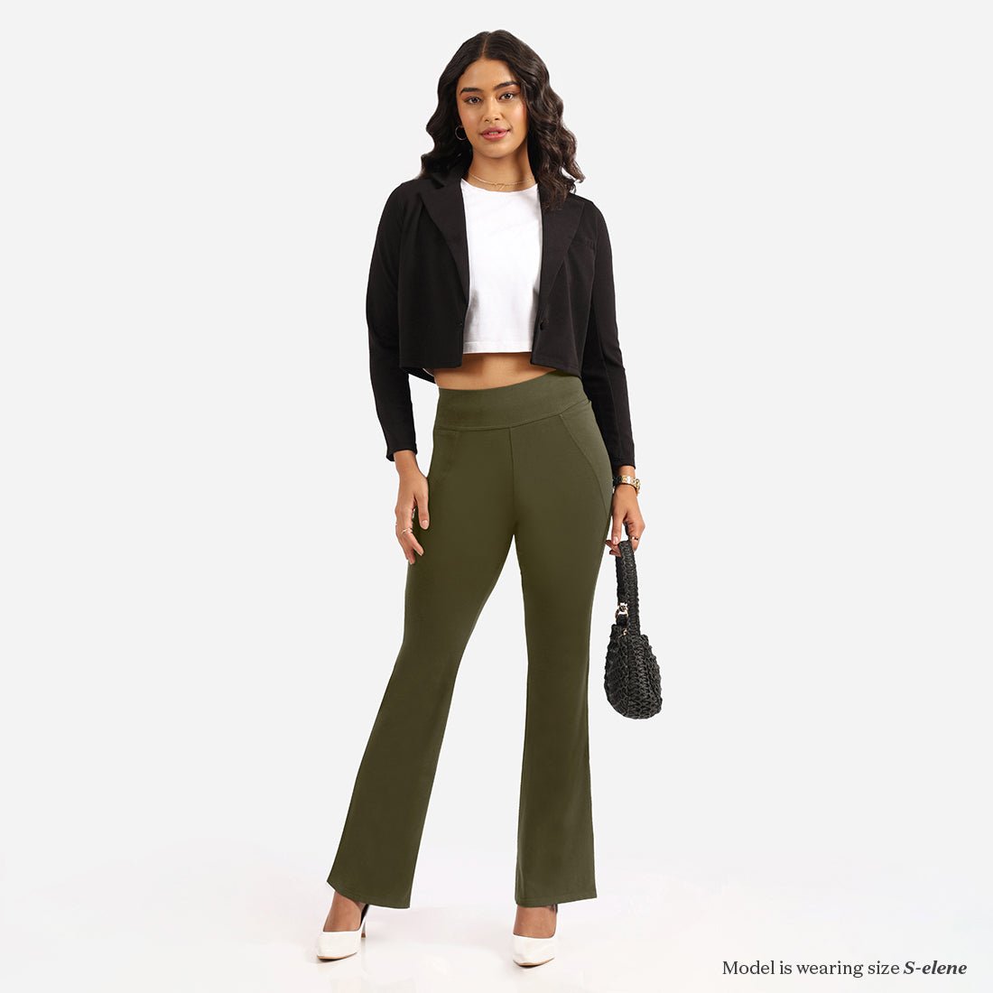 AM:PM Cotton Flare Pants - BlissClub