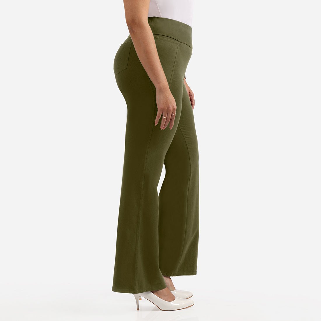 AM:PM Cotton Flare Pants - BlissClub