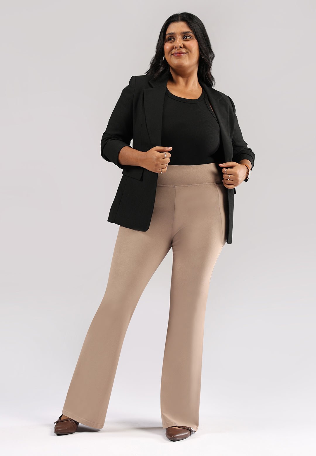 AM:PM Cotton Flare Pants - BlissClub