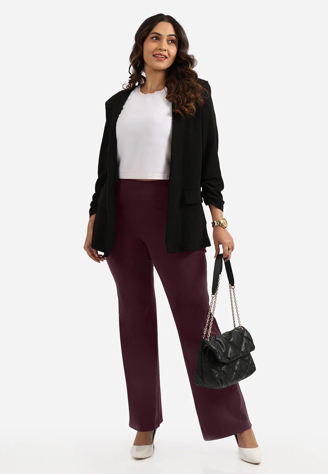 AM:PM Cotton Flare Pants - BlissClub