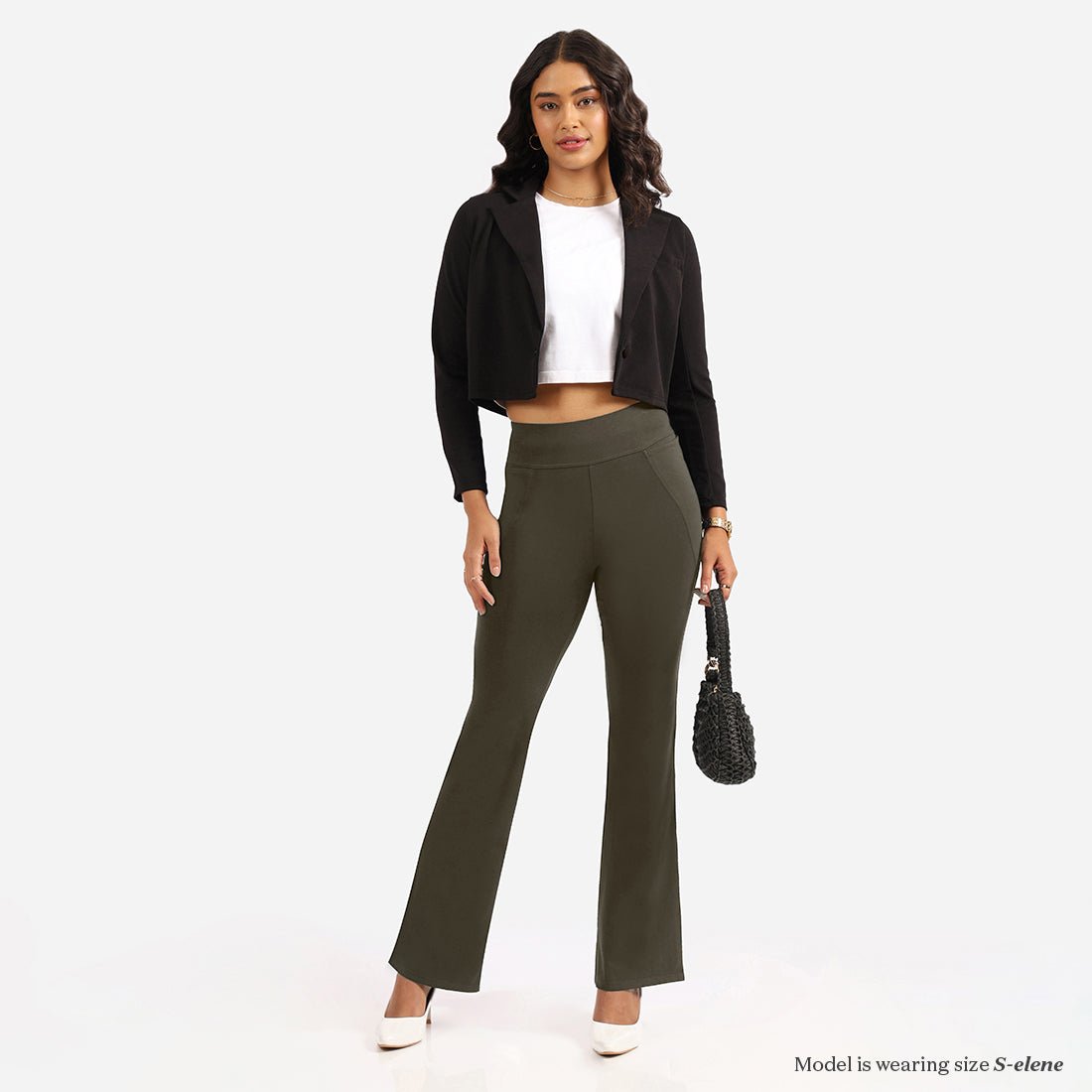 AM:PM Cotton Flare Pants Tall - BlissClub