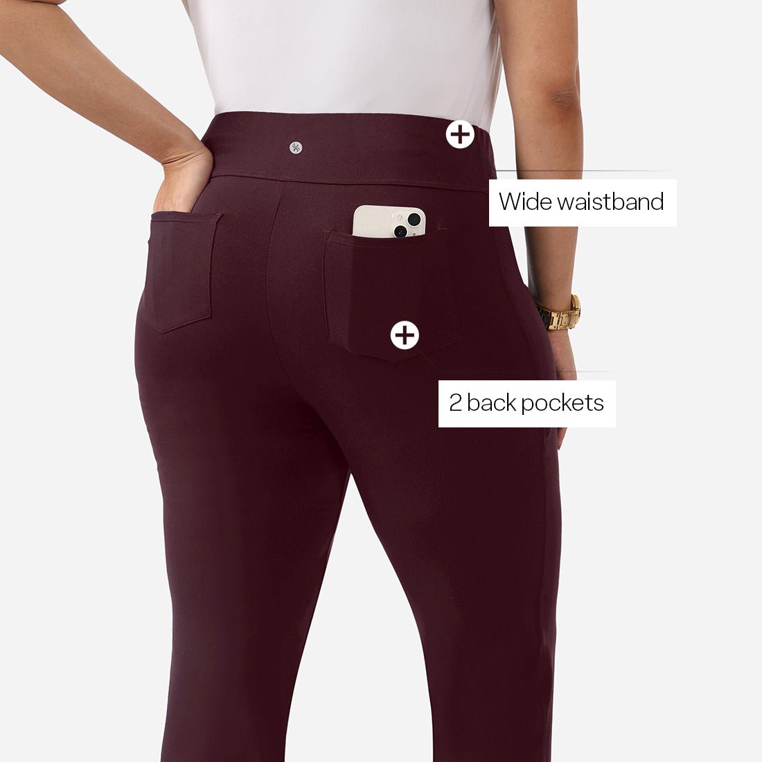 AM:PM Cotton Flare Pants Tall - BlissClub
