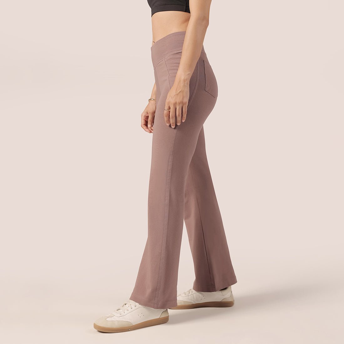 AM:PM Cotton Flare Pants Tall - BlissClub