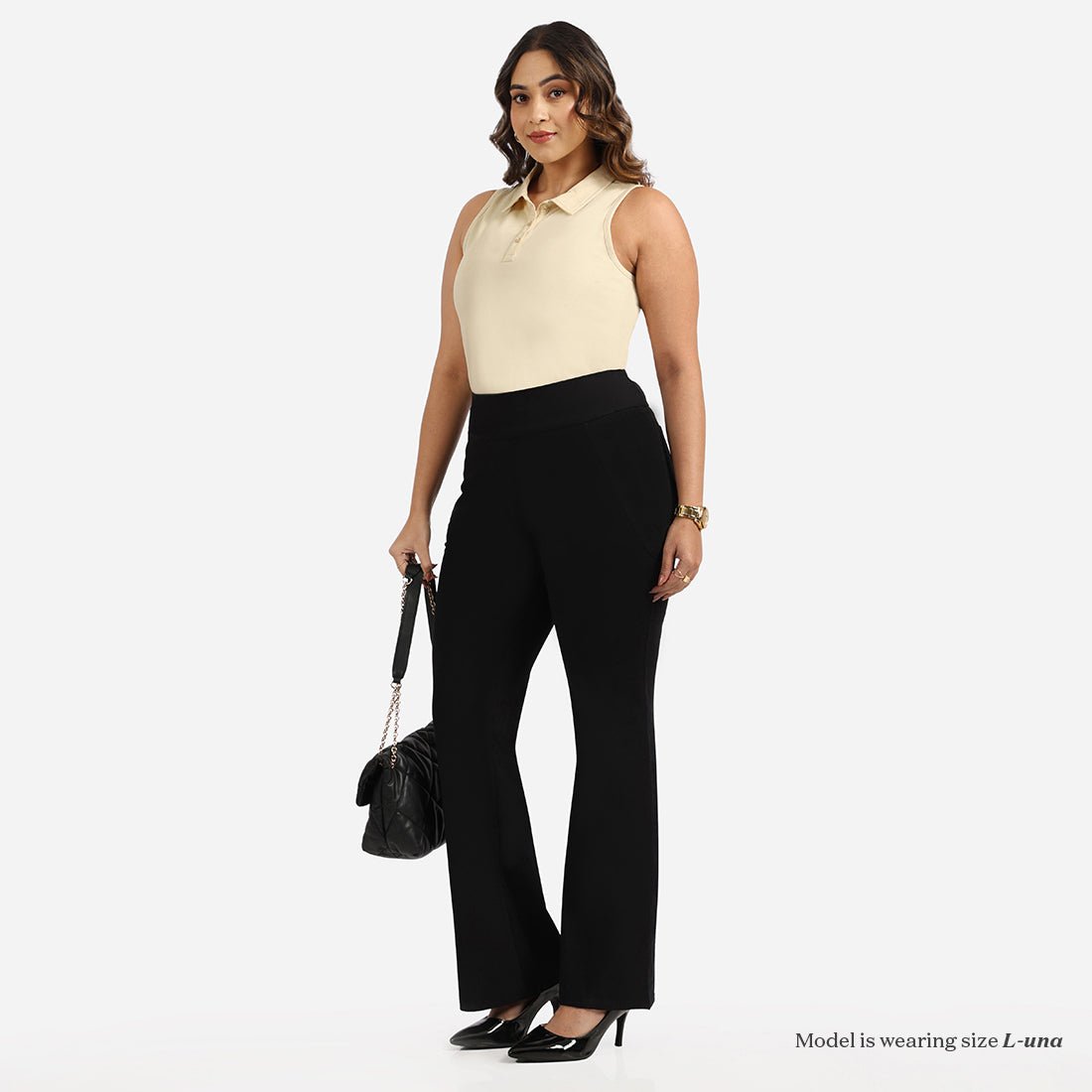 AM:PM Cotton Flare Pants Tall - BlissClub