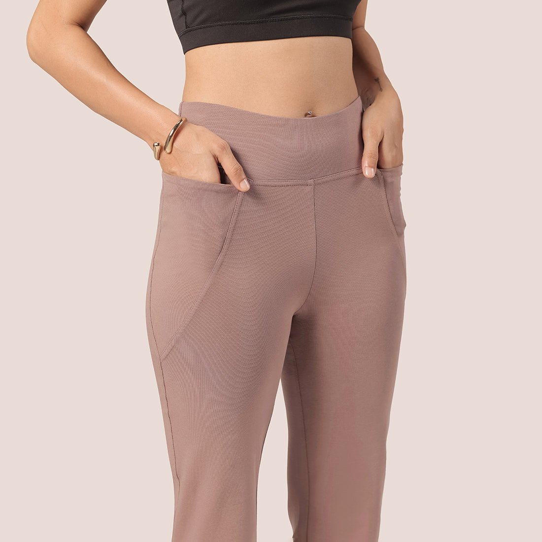 AM:PM Cotton Flare Pants Tall - BlissClub