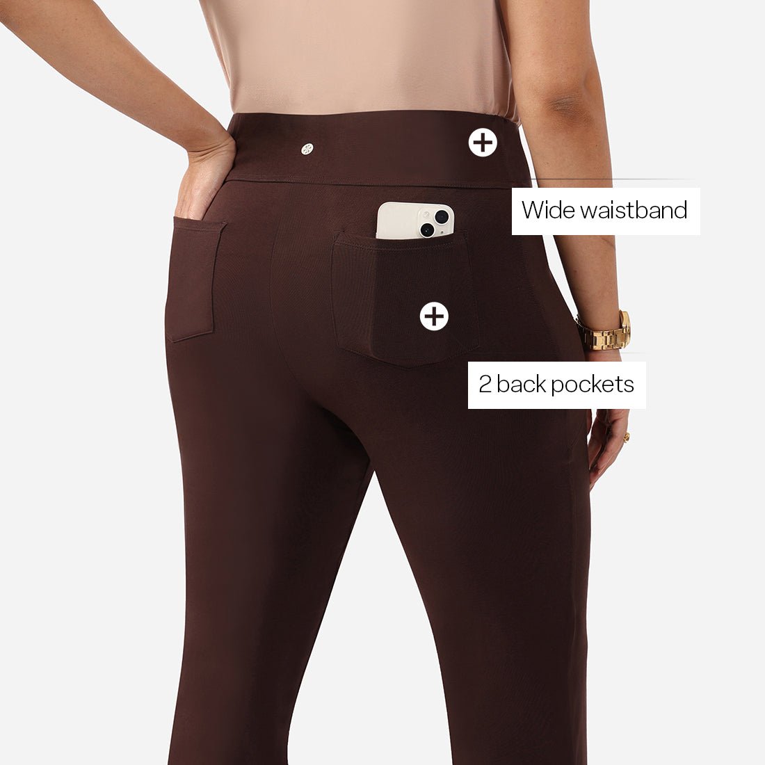 AM:PM Cotton Flare Pants Tall - BlissClub
