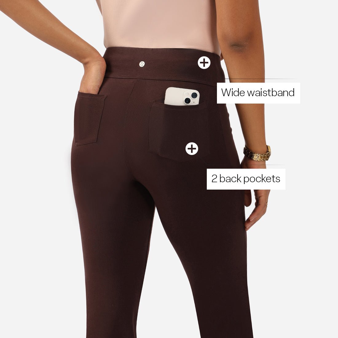 AM:PM Cotton Flare Pants Tall - BlissClub