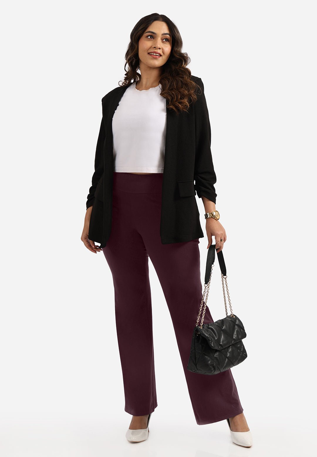 AM:PM Cotton Flare Pants Tall - BlissClub